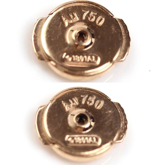 LOUIS VUITTON 18k Gold Earrings - Picture 5 of 6